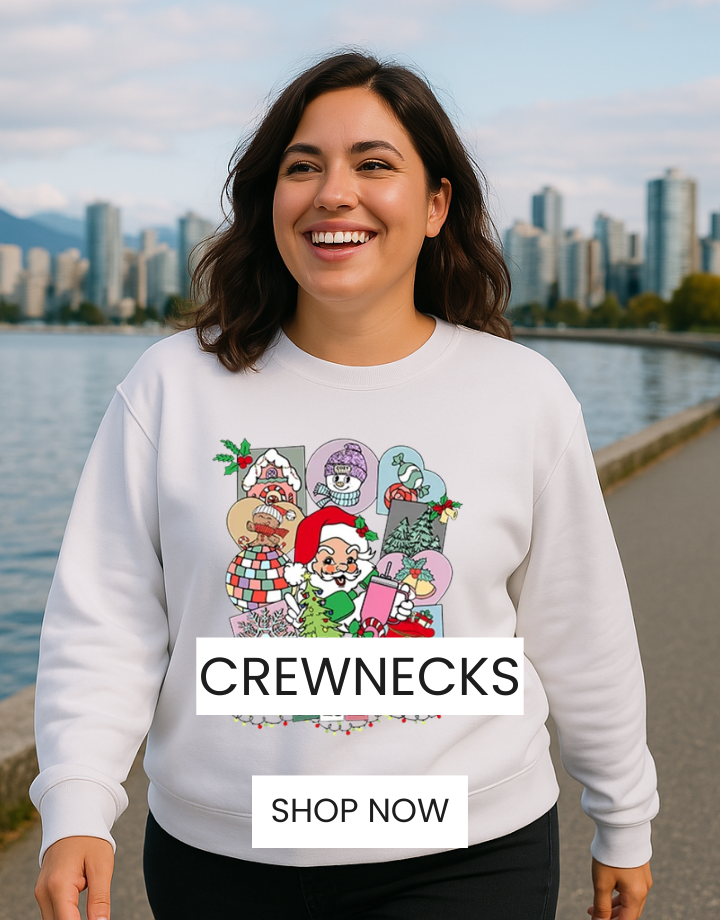 christmas holiday graphic crewneck canada