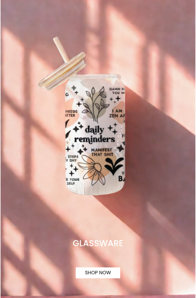 graphic libby glassware beer can