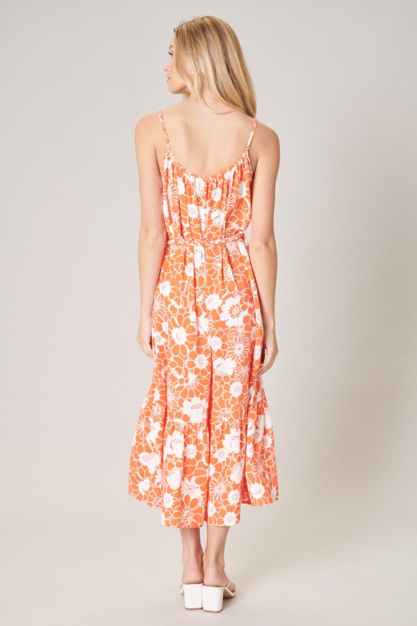 pattern side ruched bodycon mini dress