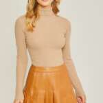 turtle neck bodysuit