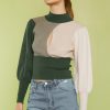 front slit sweater