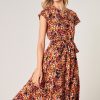 floral midi dress