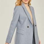 light fleece tailor coat