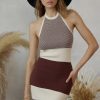 halter neck maxi dress
