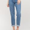 mom fit ankle jeans
