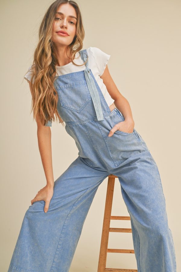 wide leg overall