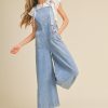 wide leg overall