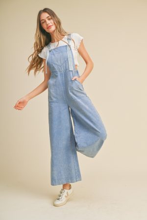 wide leg overall