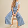 wide leg overall