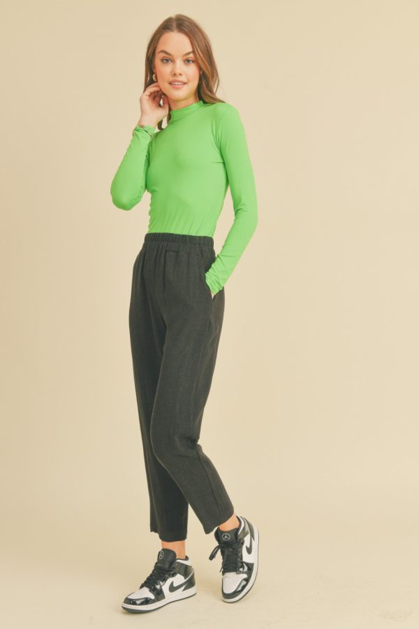 BLACK LINEN PANTS