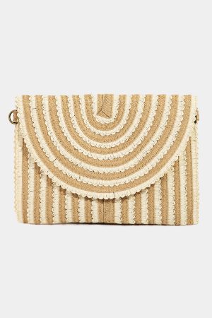 Straw Crossbody Bag