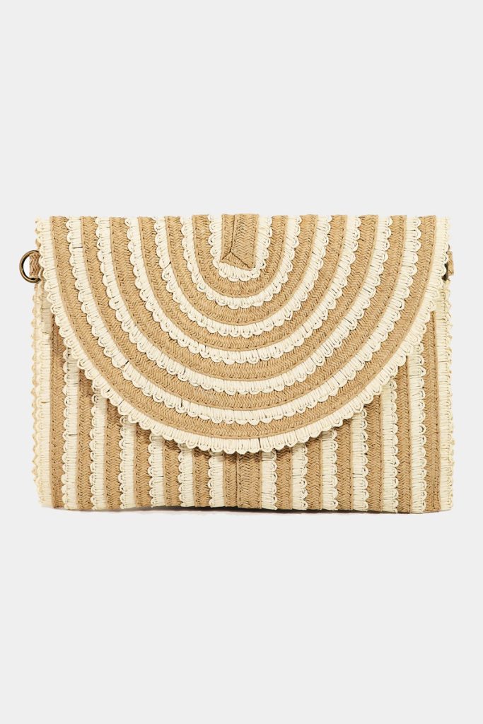 Straw Crossbody Bag