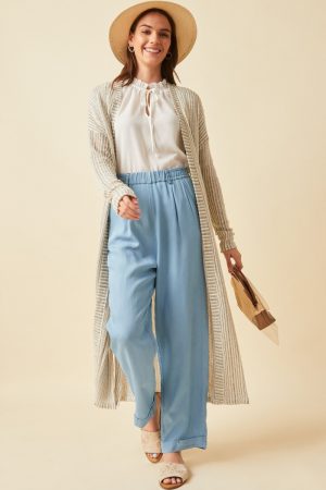 summer knit duster