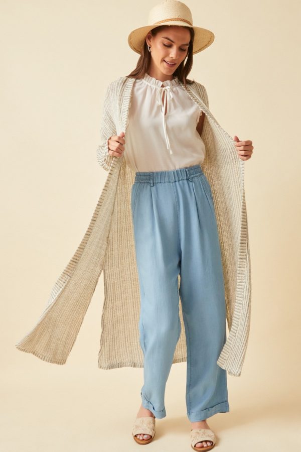 summer knit duster
