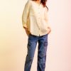 yellow long sleeve cotton shirt womens
