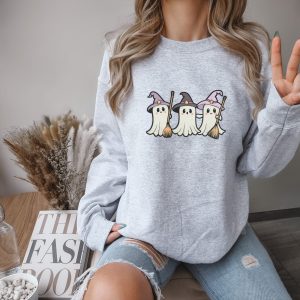 halloween graphic crewneck sweatshirt