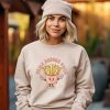 Valentine's Spring graphic crewneck sweatshirt