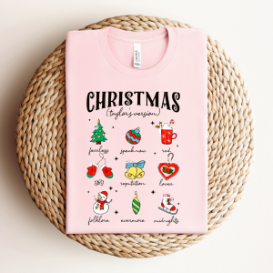Christmas Holiday Taylor's Version Graphic Tee Vancouver Canada