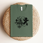 holiday christmas ginger cookie graphic tee vancouver canada