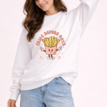 graphic crewneck sweatshirt Vancouver Canada Boutique