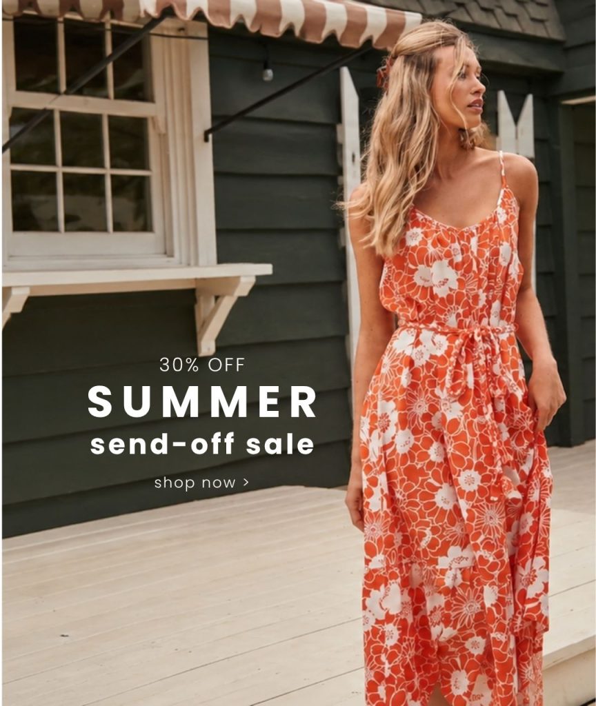 summer sale canadian boutique dress shop